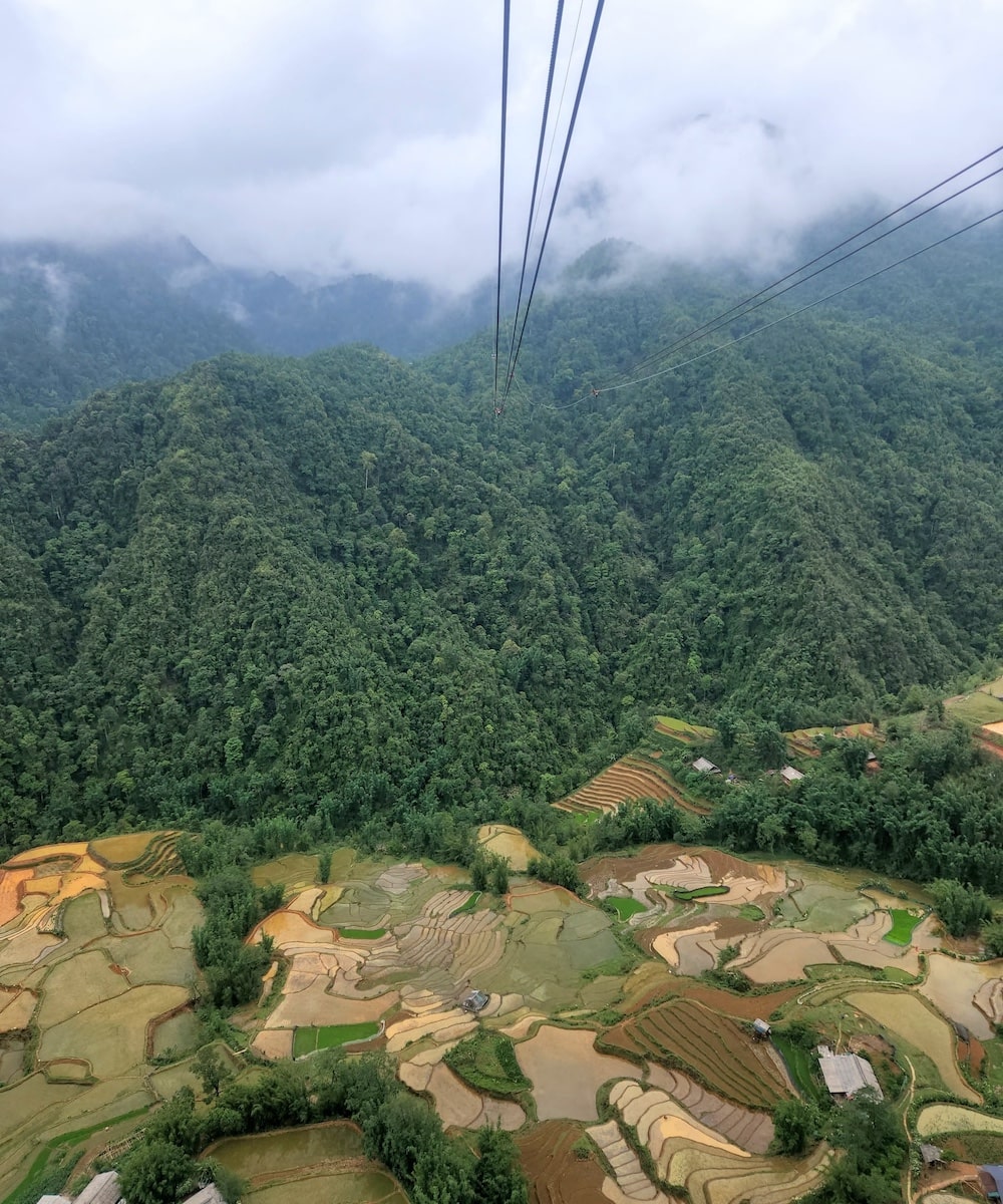 cable car to visit Phanxipang mount