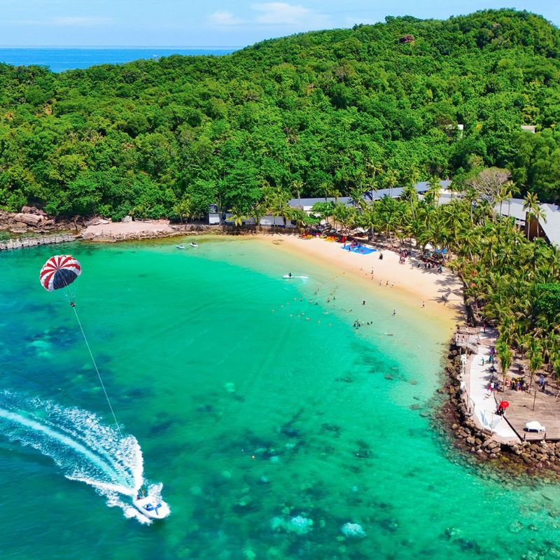 Phu Quoc white sand beach