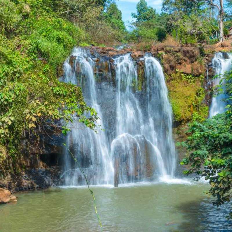 Ratanakiri crater lake and nature