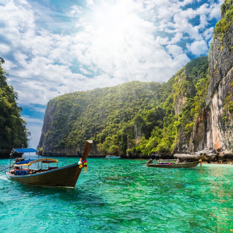 Phuket beach and coastline