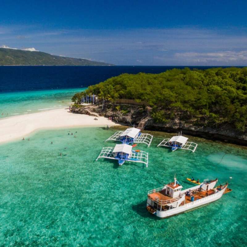 Cebu cityscape and beaches