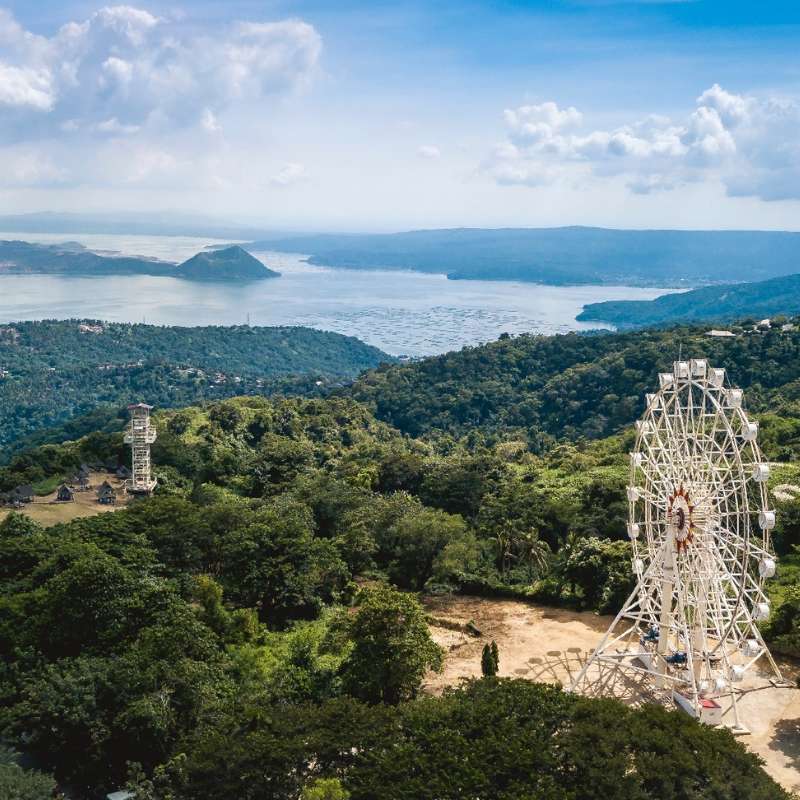Tagaytay Taal Volcano view