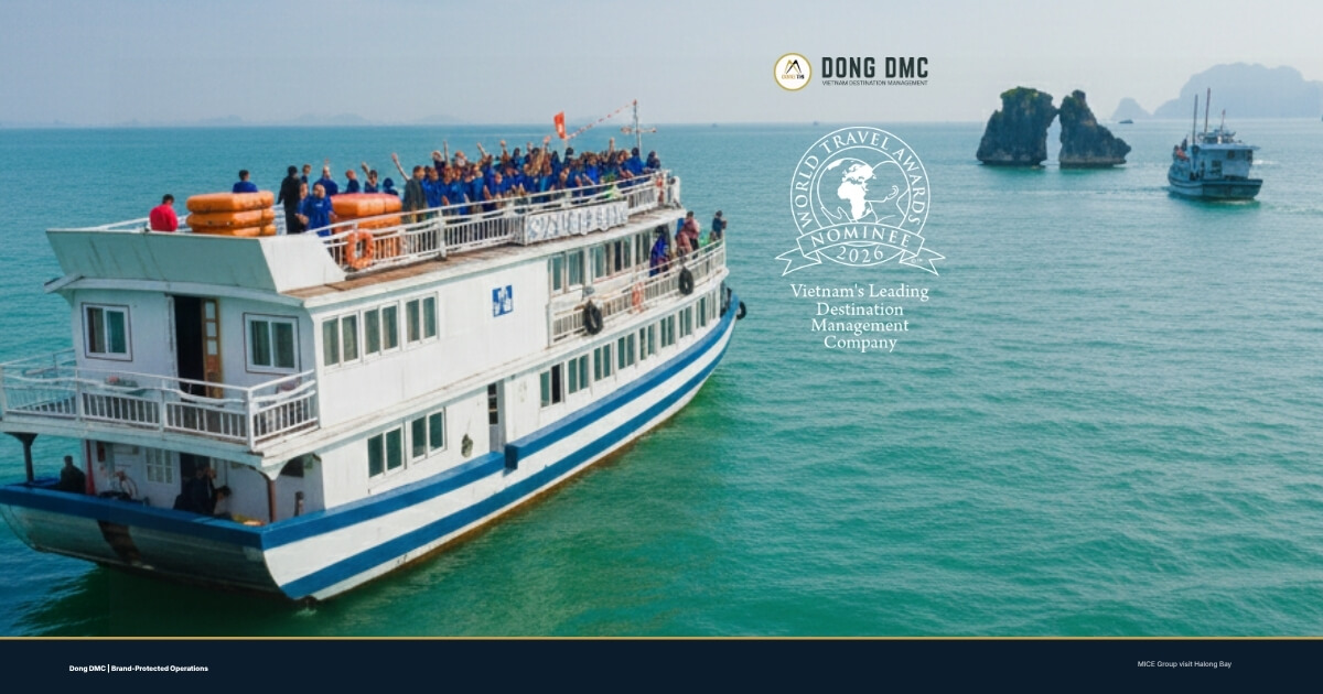 Dong DMC Nominated for Vietnam's Leading Destination Management Company 2026 — World Travel Awards