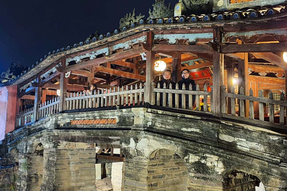 The Japanese Covered Bridge in Hoi An
