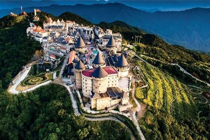Ba Na Hills castle complex, Da Nang