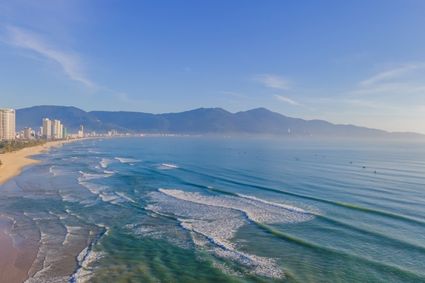 Da Nang beach coastline