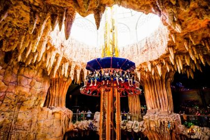 Indoor ride at Fantasy Park, Ba Na Hills