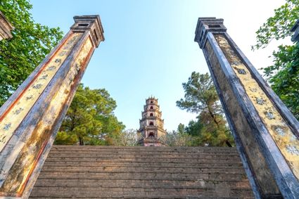Thien Mu Pagoda tower, Hue