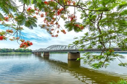 Truong Tien Bridge over the Perfume River, Hue