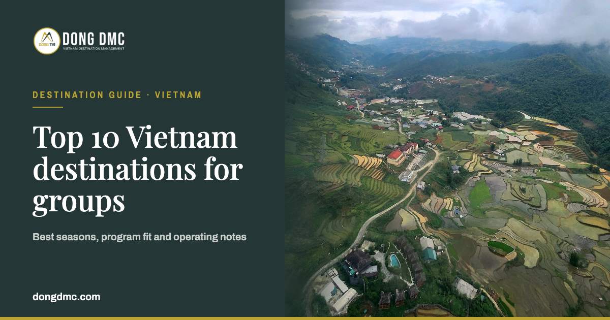 Top 10 Must-Visit Destinations in Vietnam for Groups