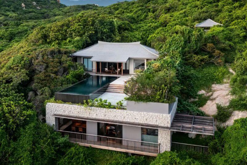 Amanoi Vietnam luxury resort villas and coastal landscape