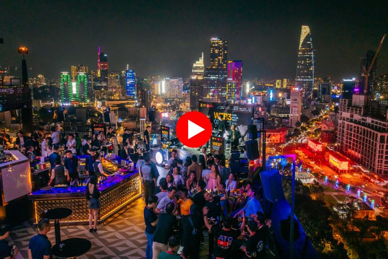 Vietnam Skyline Dining: Exclusive Rooftop Events for Incentive Travel Video