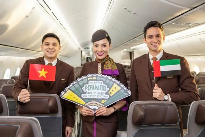 Etihad Opens Hanoi–Abu Dhabi Flights | Big Boost for Vietnam Tourism