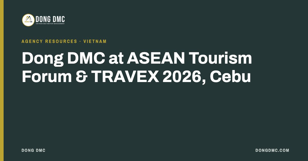 Dong DMC at ASEAN Tourism Forum & TRAVEX 2026, Cebu