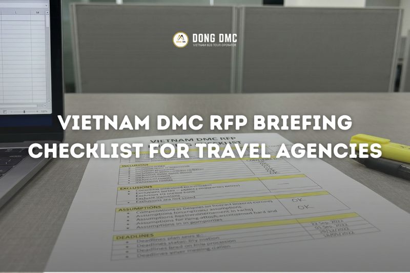 Vietnam DMC RFP Briefing Checklist for Travel Agencies