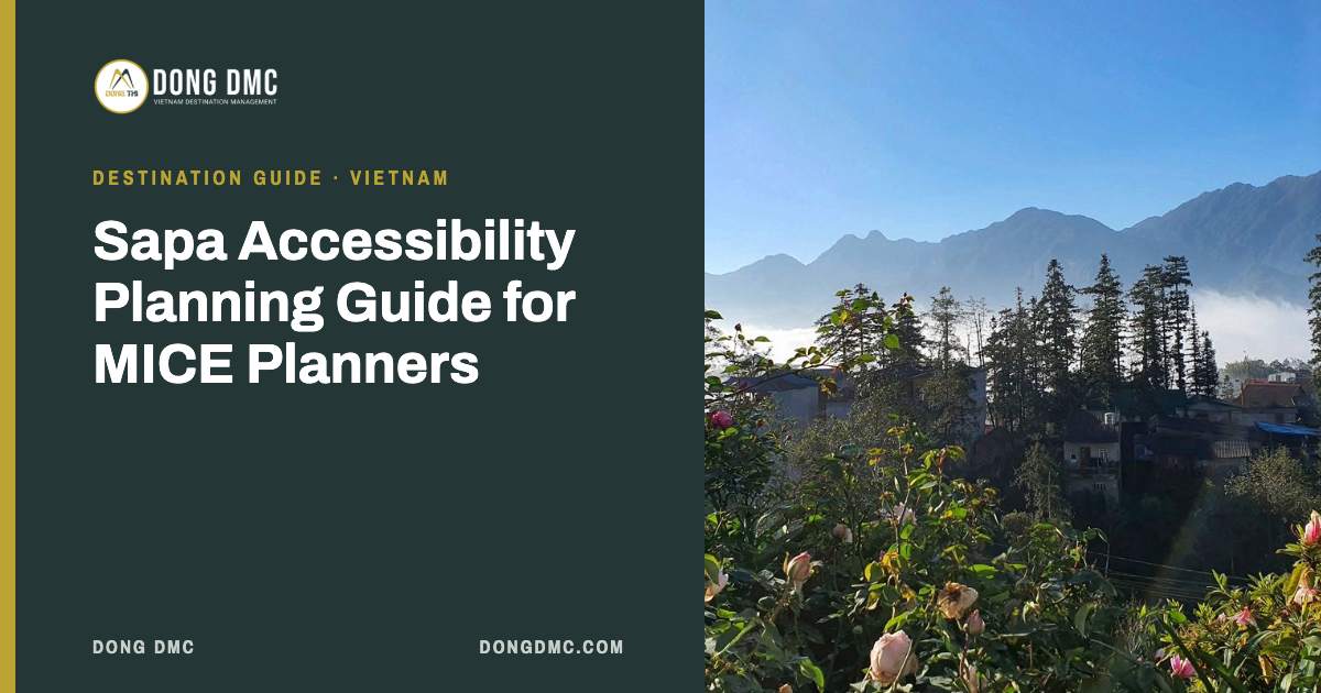 Sapa Accessibility Planning Guide for MICE Planners