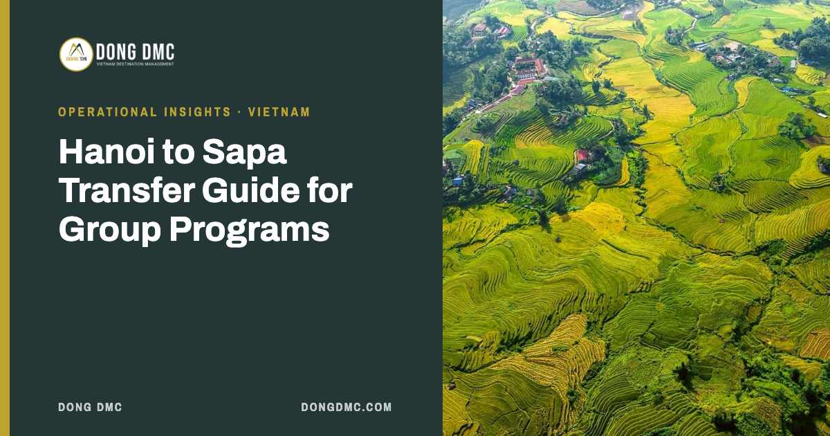Hanoi to Sapa Transfer Guide for Group Programs