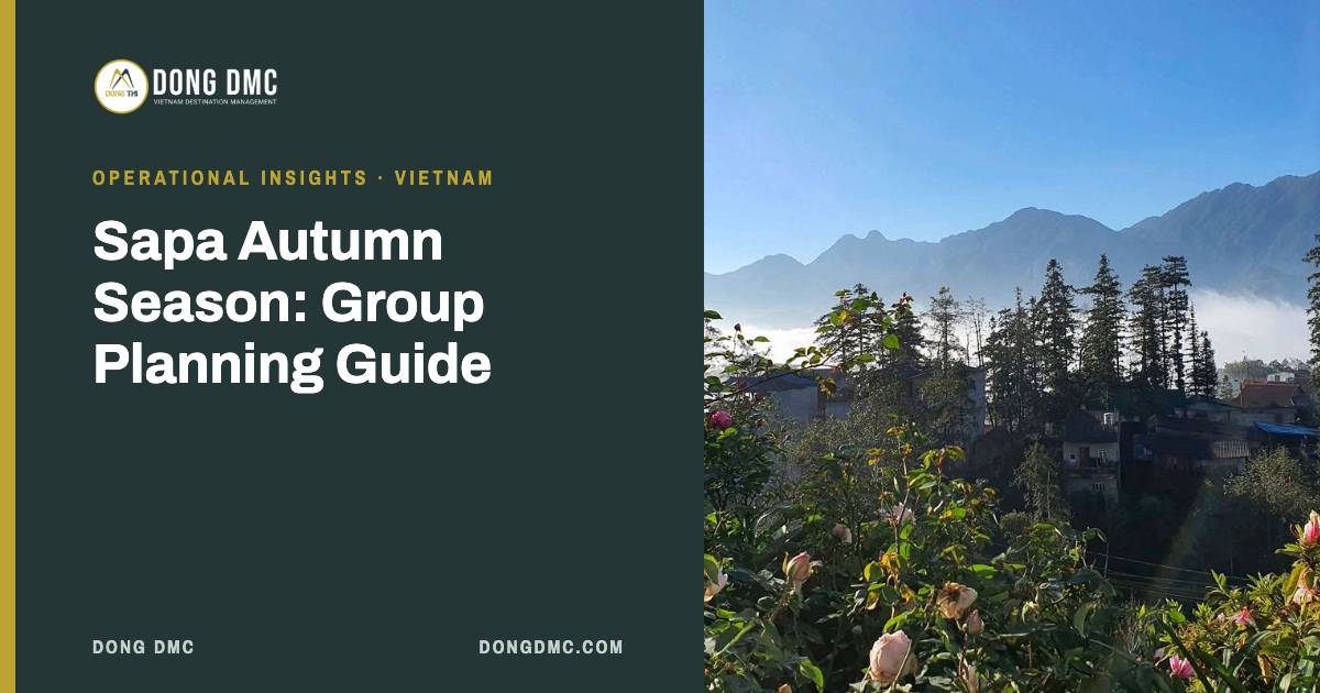 Sapa Autumn Season: Group Planning Guide