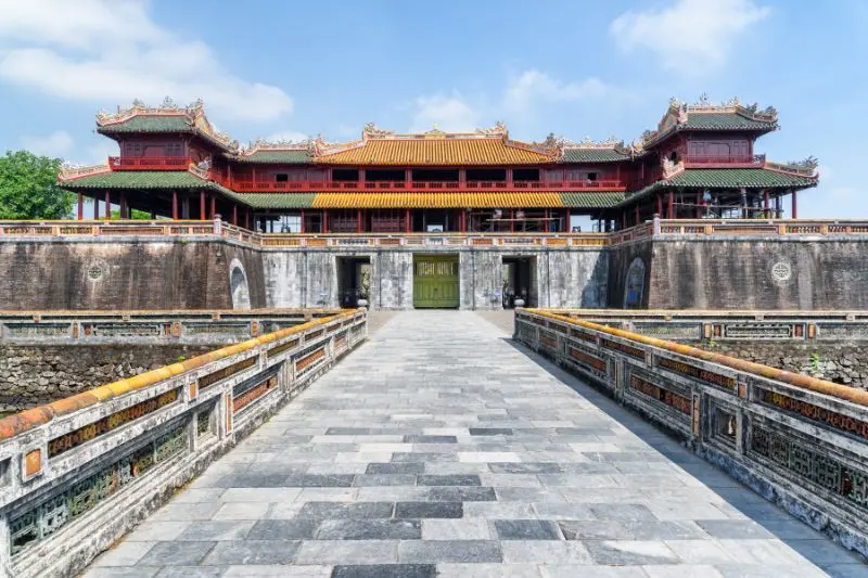 Imperial Citadel gate in Hue