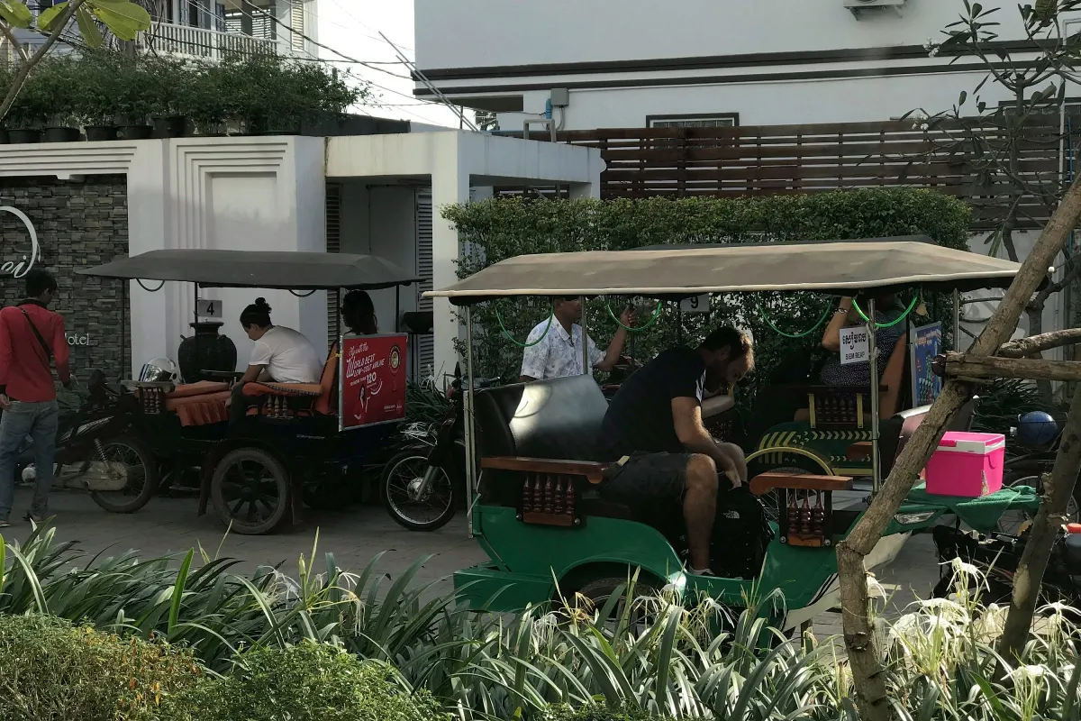 Siem Reap: Tuk-tuk transfers in town