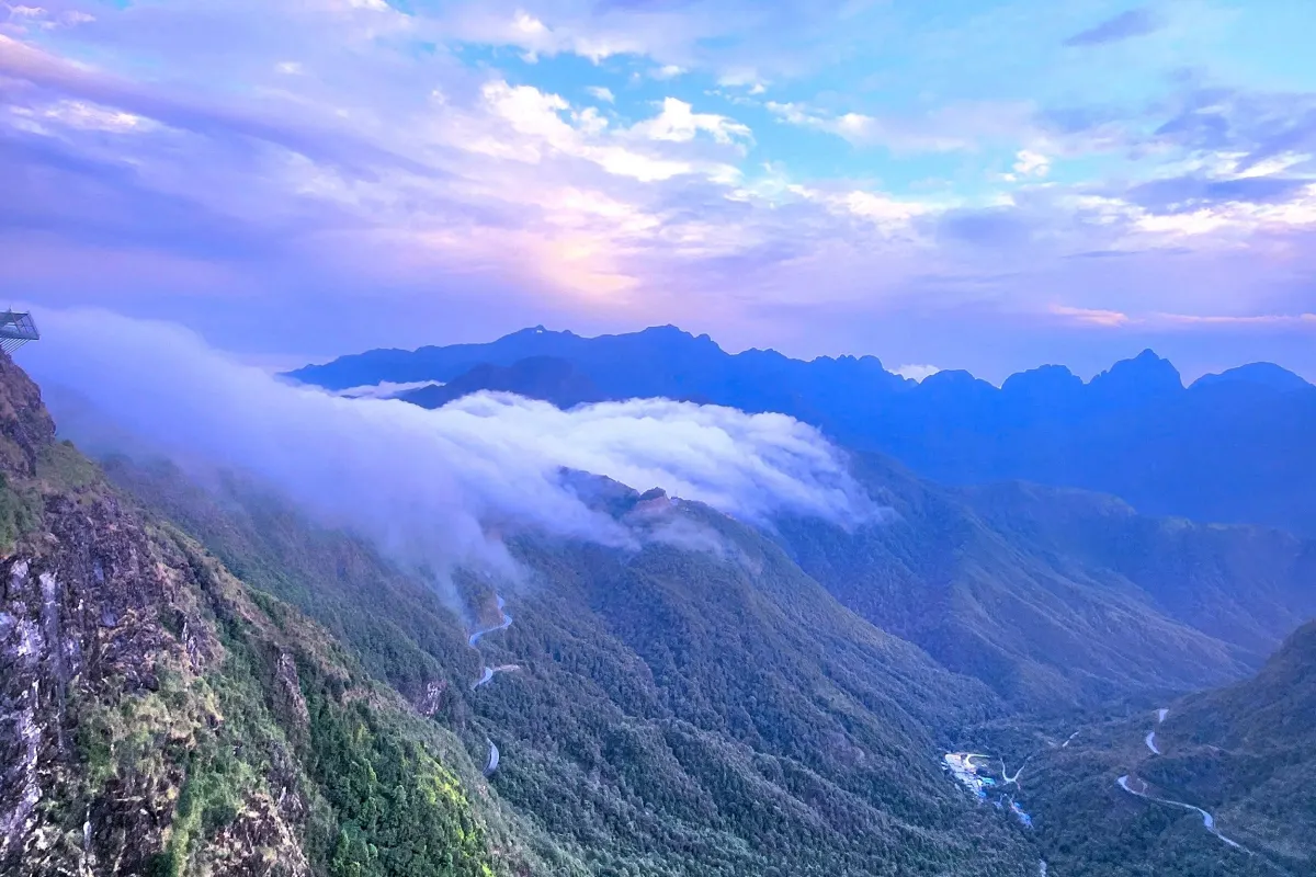 Sapa: Nuvole del mattino sulla valle