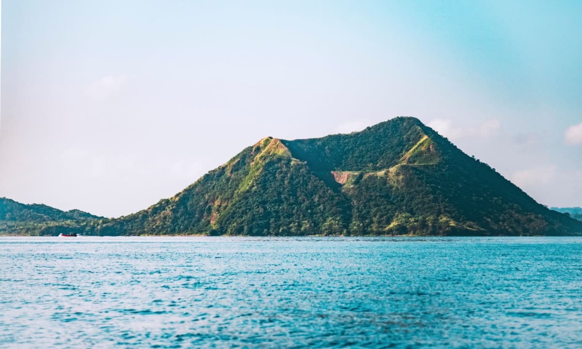 Taal Volcano seen from Tagaytay