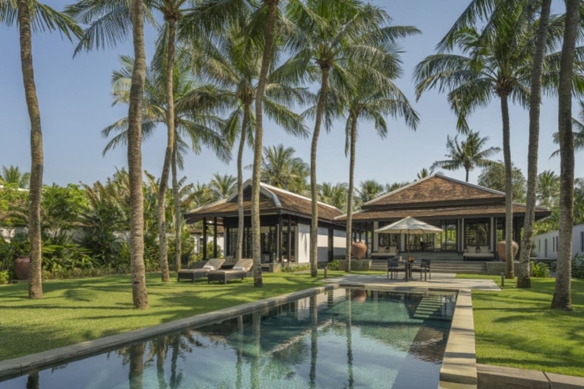 Pool villas at Four Seasons Resort The Nam Hai, Hoi An