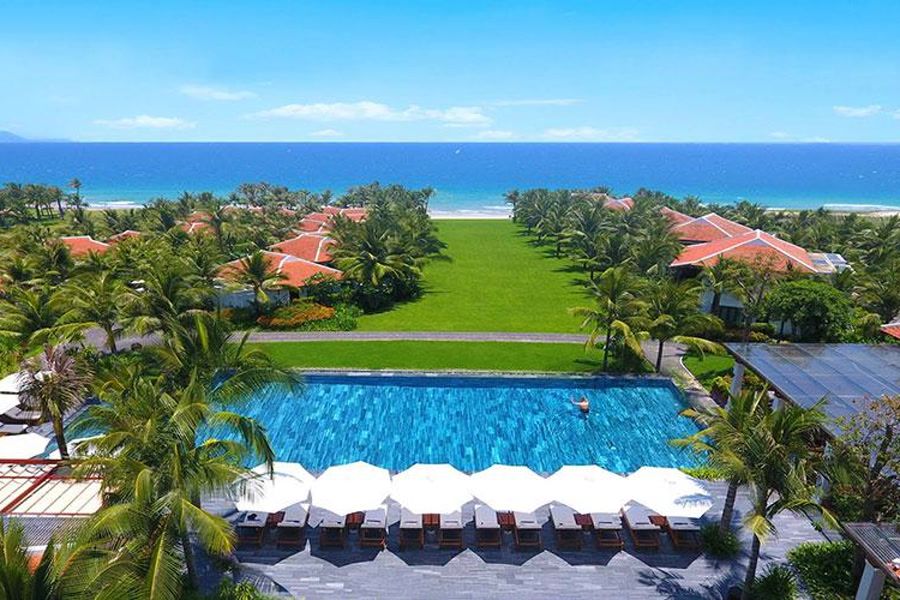 The Anam resort by the beach in Cam Ranh