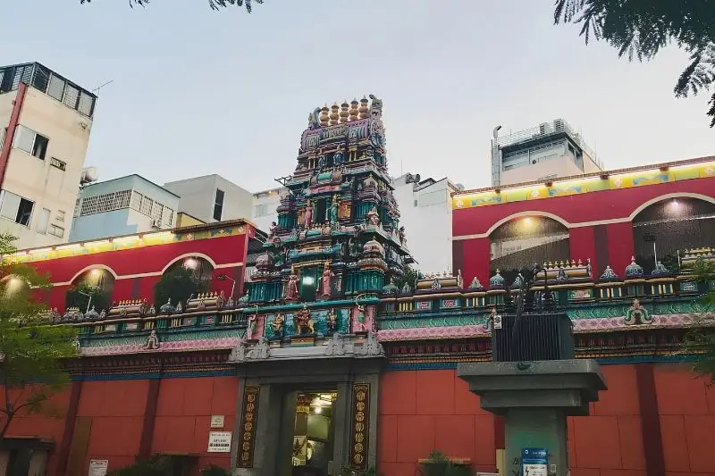 Mariamman Hindu Temple in Ho Chi Minh City District 1