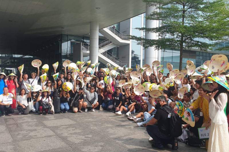 Filipino corporate incentive group gala dinner in Da Nang — 150 pax managed by Dong DMC
