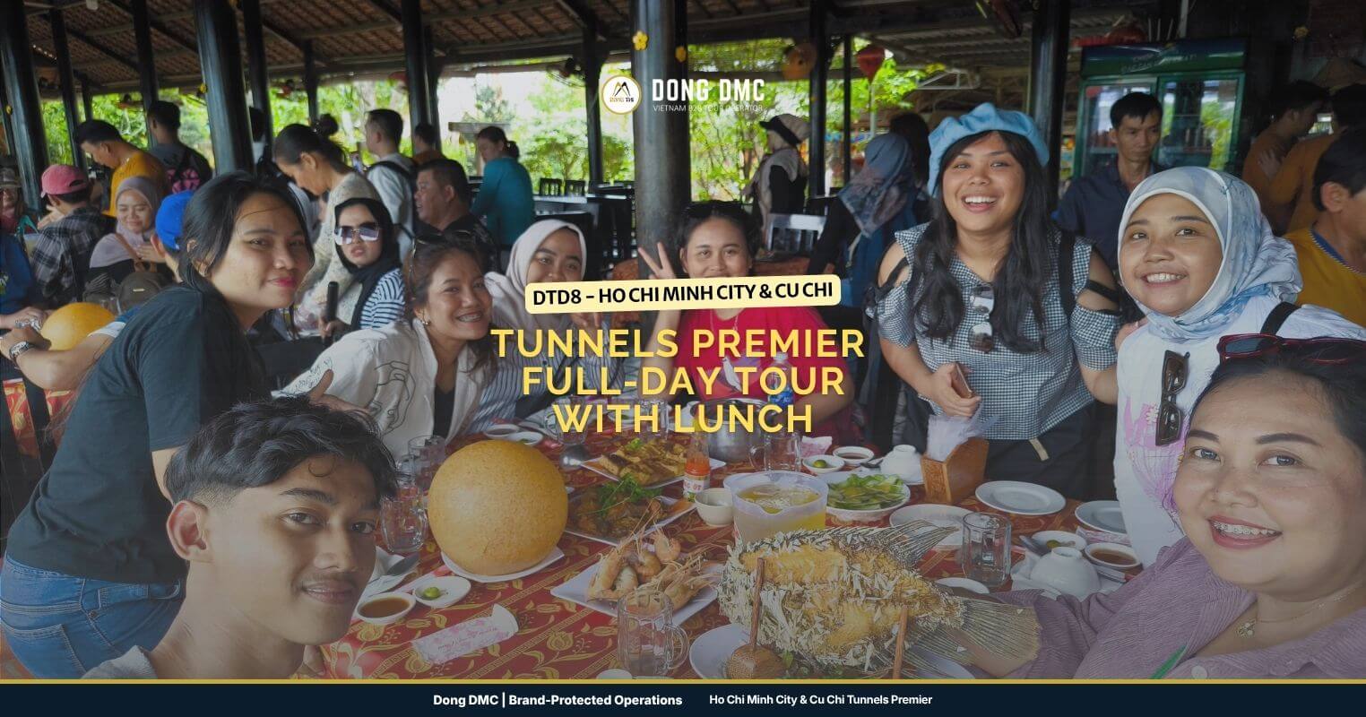 DTD8 - Ho Chi Minh City & Cu Chi Tunnels Premier Full-Day Tour with Lunch